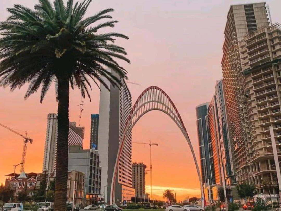 Апартаменты С Видом На Море Twin Towers Batumi, Orbi City Buitenkant foto